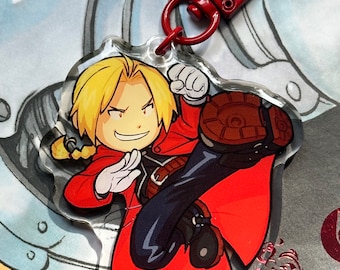 Edward Elric 2.5in Acrylic Charm