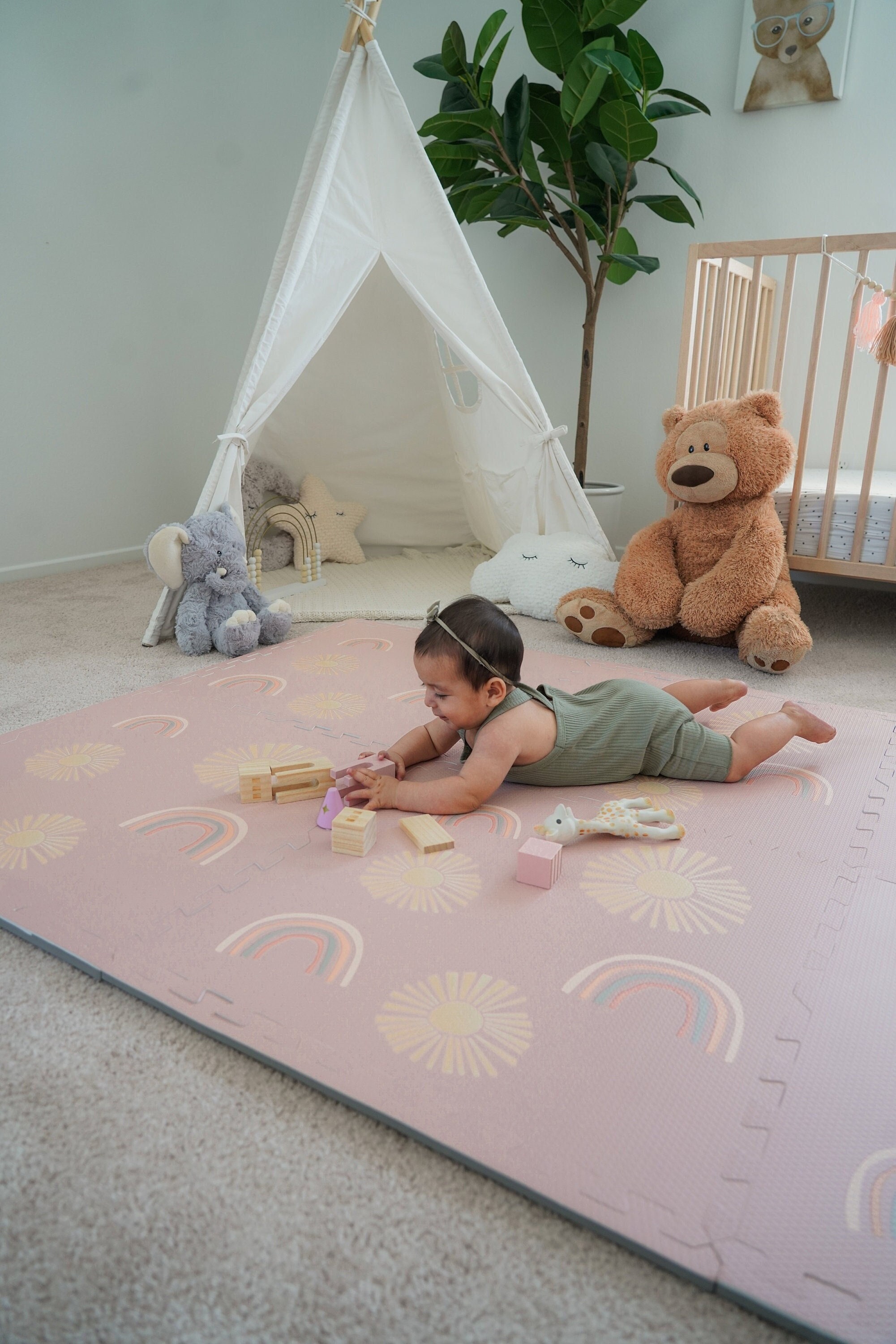 Sponge mats for best sale babies