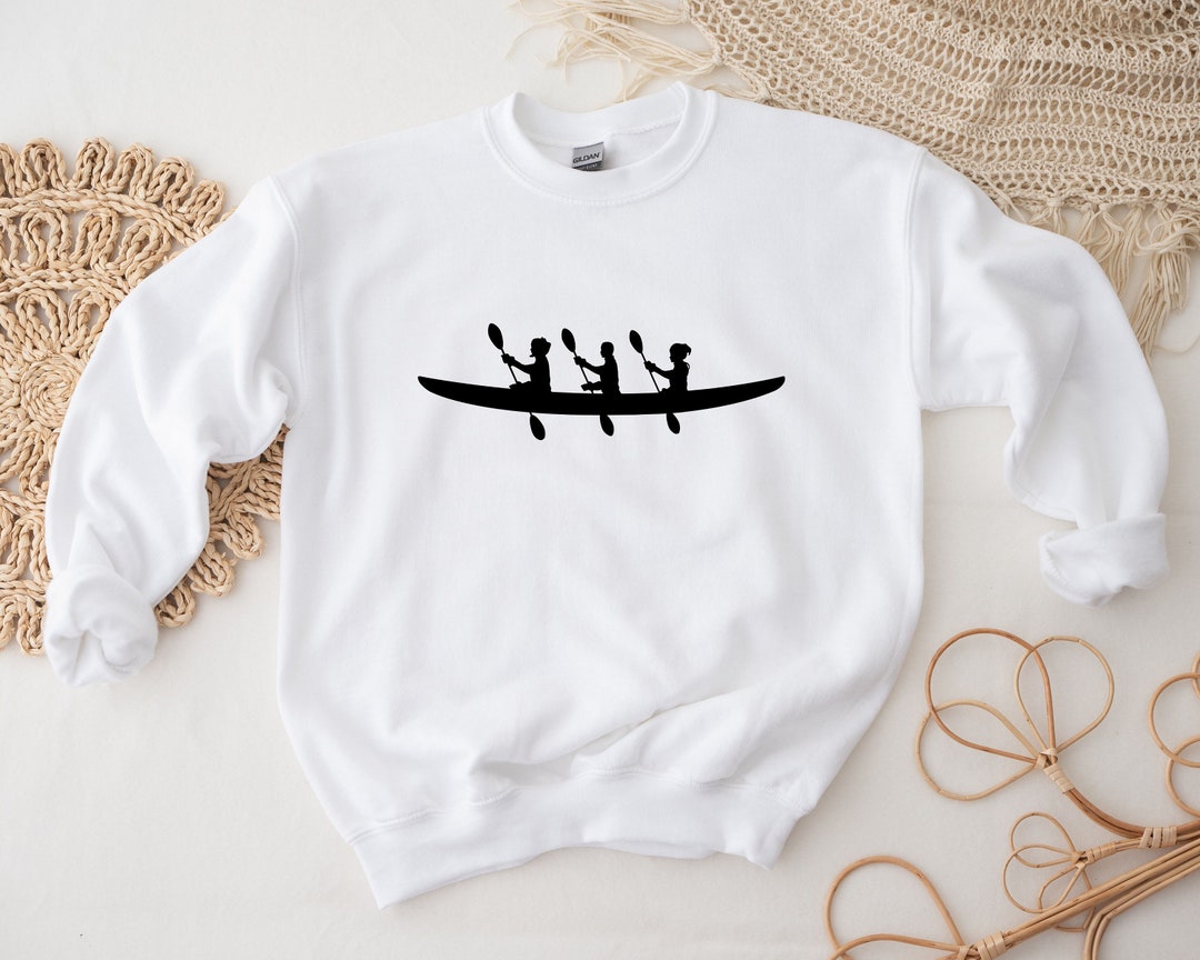 Kayak Sweatshirt Kayak Pullover Kayak Clothing Kayak Lover Etsy