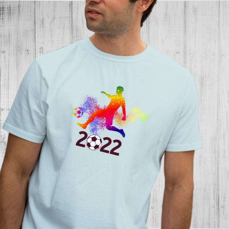 Football Fan Tshirt Qatar World Cup 2022 Tshirt 2022 World Etsy