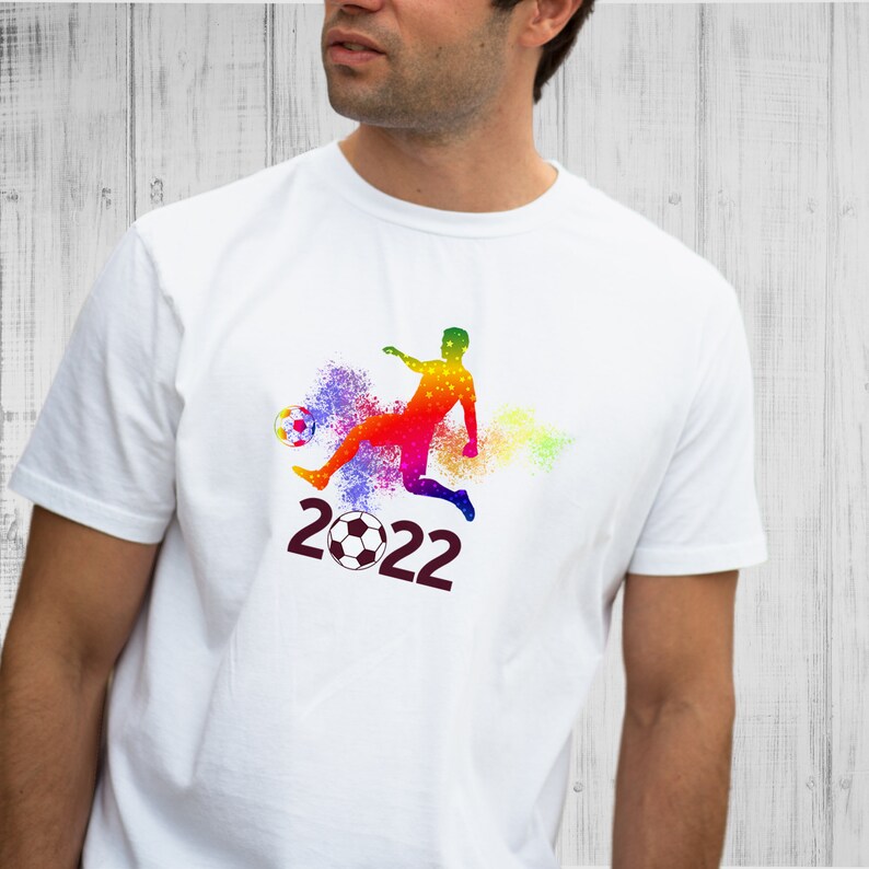 Football Fan Tshirt Qatar World Cup 2022 Tshirt 2022 World Etsy