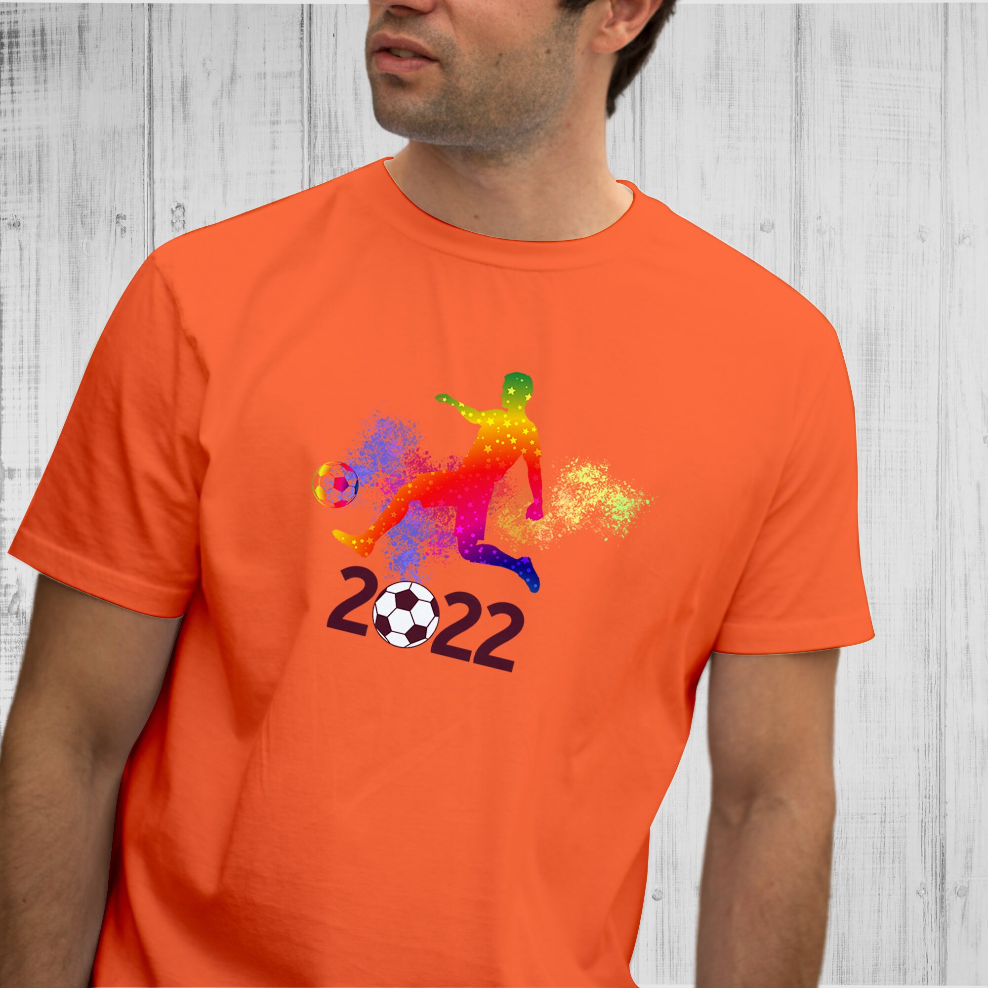 Football Fan Tshirt Qatar World Cup 2022 Tshirt 2022 World Etsy