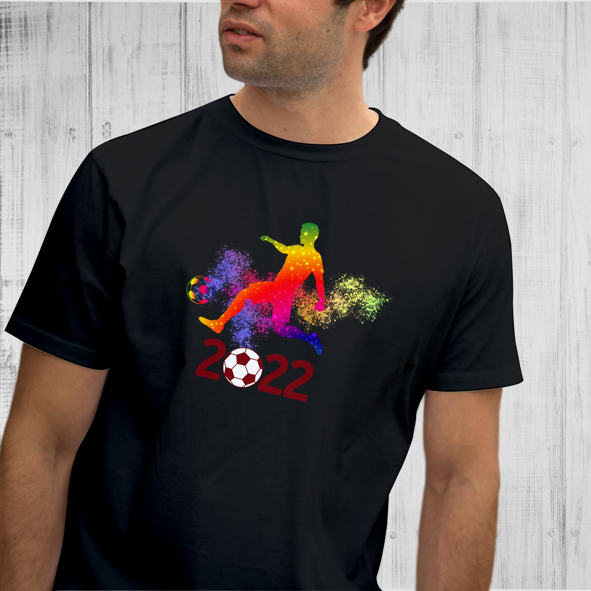 Football Fan Tshirt Qatar World Cup 2022 Tshirt 2022 World Etsy