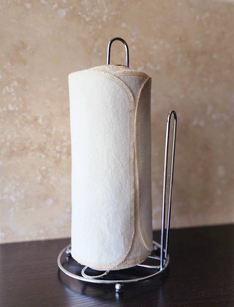 Reusable Paper Towels Unbleached Cotton Flannel Size 10x14 Etsy