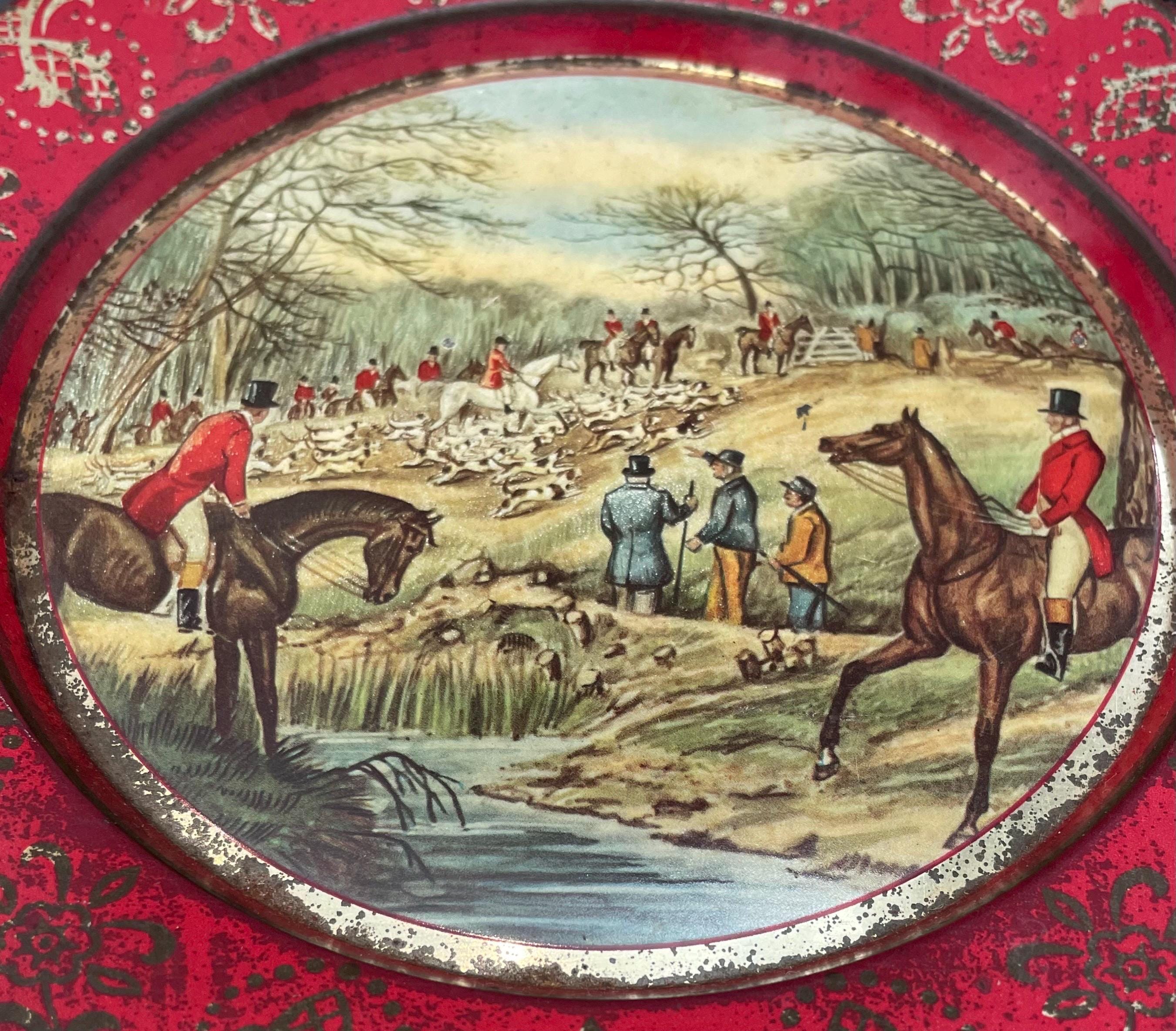 RARE ANCIENNE BOITE EN TOLE PUBLICITAIRE THE LIPTON'S TEA LONDON Metal