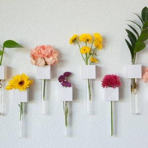 CHEVRON - Plant Propagation Station Wall Hanging,Hydroponic Planter,Propagation Station,3D Printed Planter