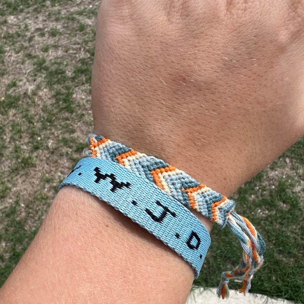 custom Chevron friendship bracelet