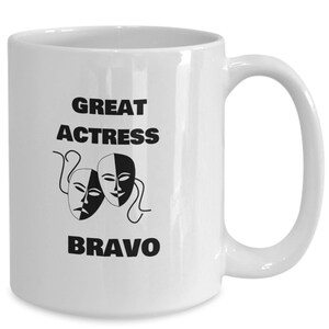 Actress, actress gifts, mug actress, coffee mug, great actress gift, mug great actress