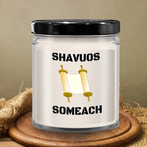 Happy shavuos,candle shavuos, shavuos, jewish holiday, candle jewish holiday, gift shavuos, jewish family candle gift