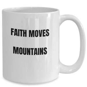 Personalfaith, faith makes all things possible, blessed faith, gift for men and women