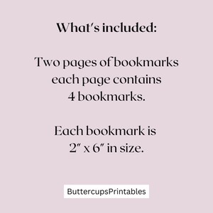 Positive Affirmation Bookmarks I Am Bookmarks Affirmation Bookmarks Bookmarks Self-Love Bookmarks Printable Bookmarks Instant Download imagem 3