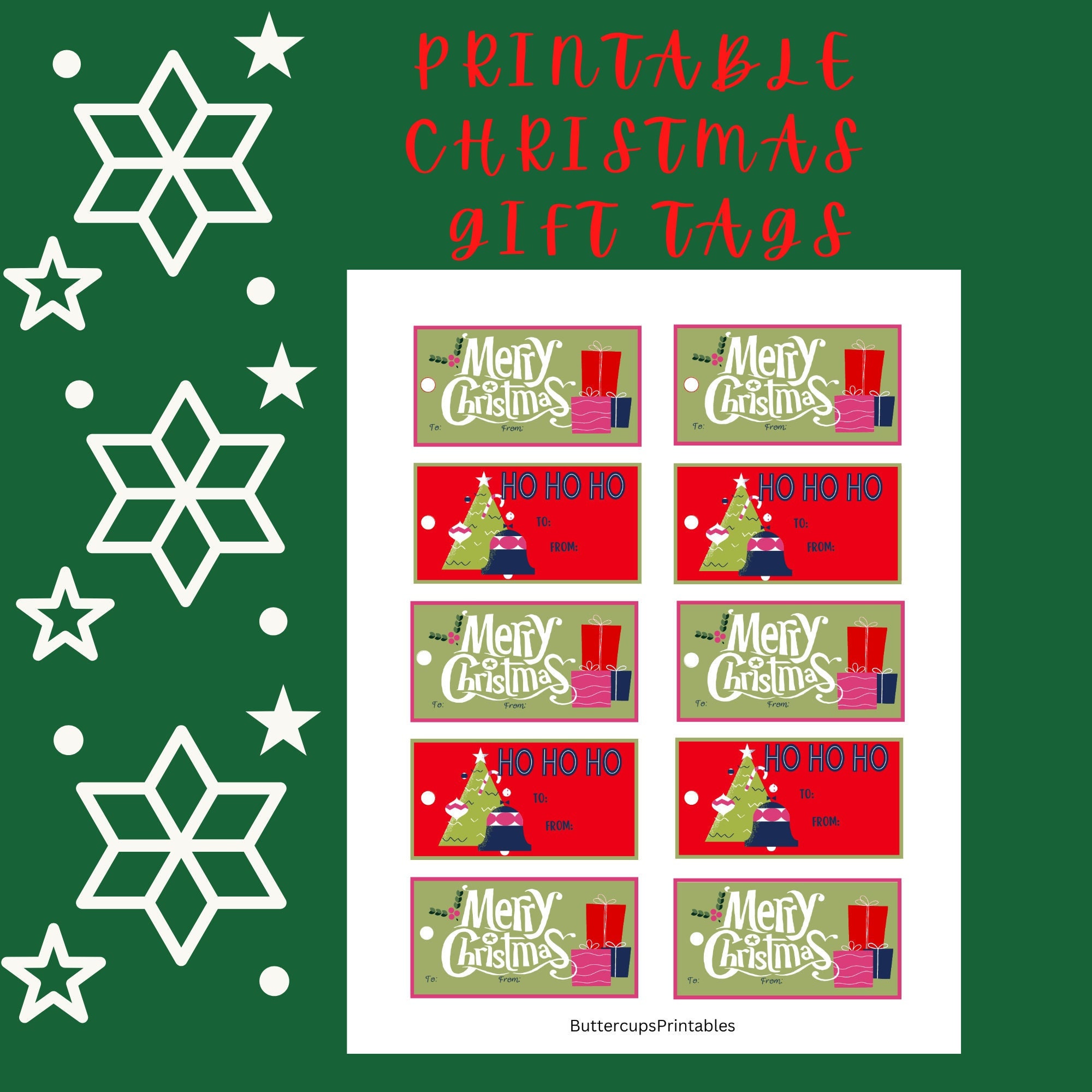 Printable Christmas Gift Tags Christmas Gift Tags Merry Christmas Gift