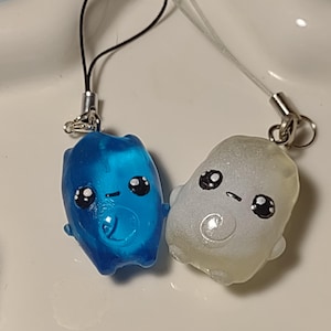 Water  cloud super and dash sprite baby keychain