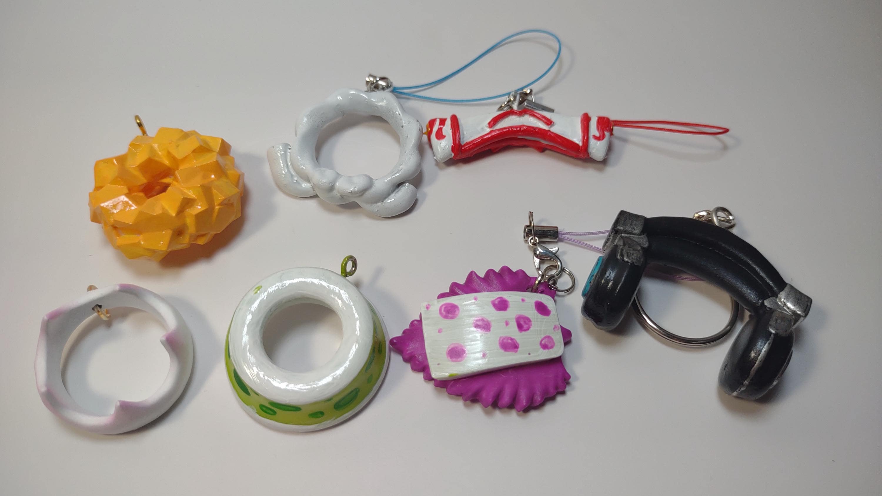 Porte-clés chapeau Idol inspiré de Splatoon 3
