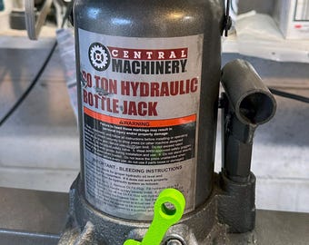 Bottle Jack Lever: Ergonomic T-Screw for Hydraulic Press