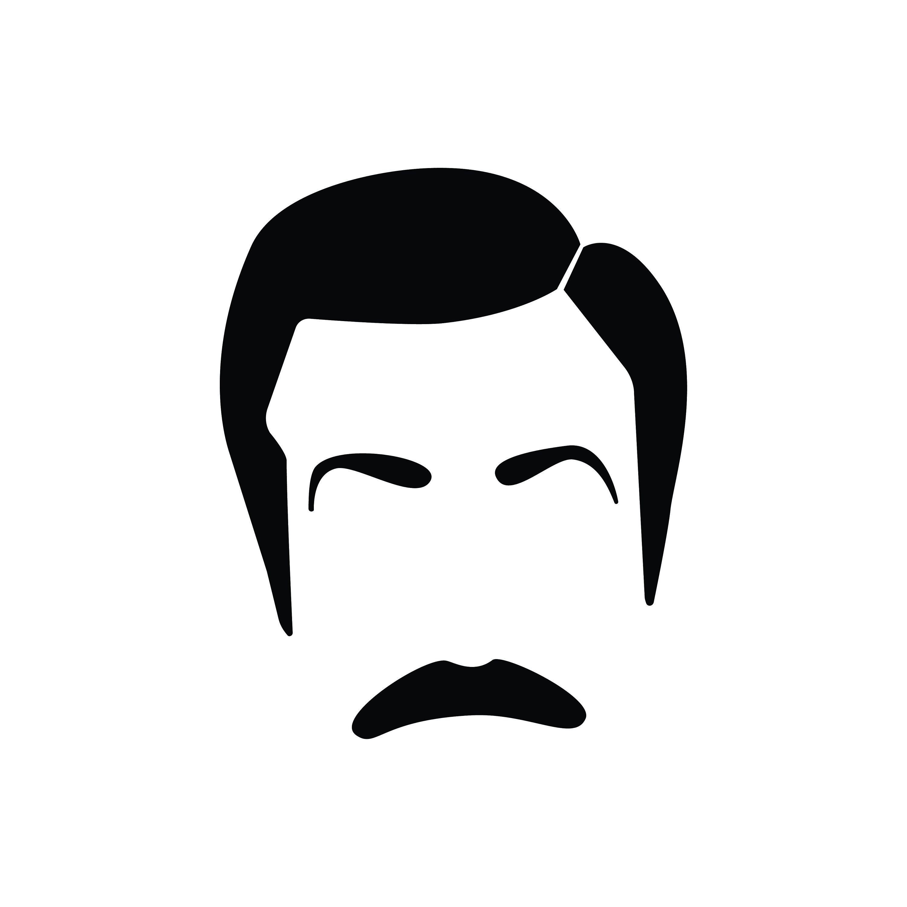 Ted Lasso Face SVG PNG