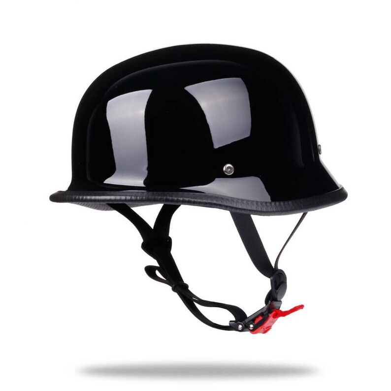 WCL German Motorcycle Half Helmet Smallest and Lightest Dot-approved
