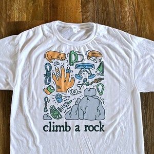 Climb a Rock T-shirt image 1