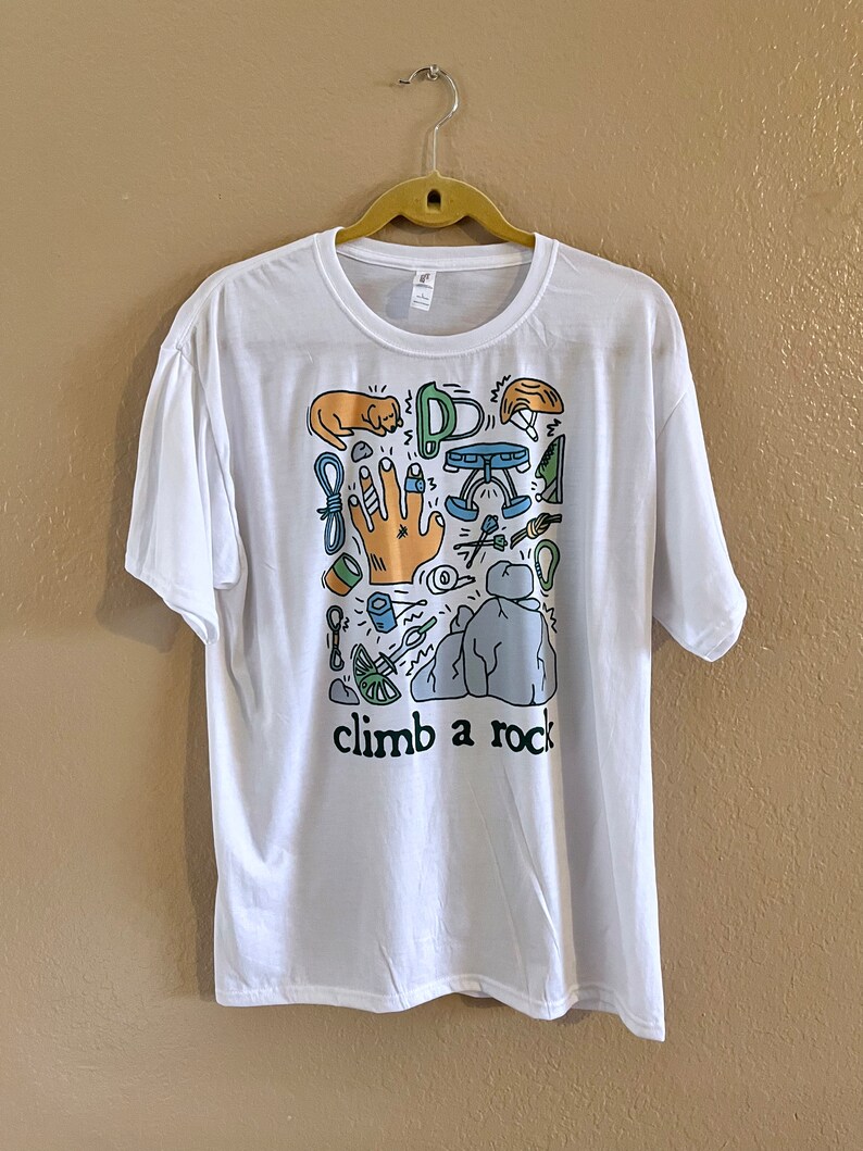 Climb a Rock T-shirt image 3