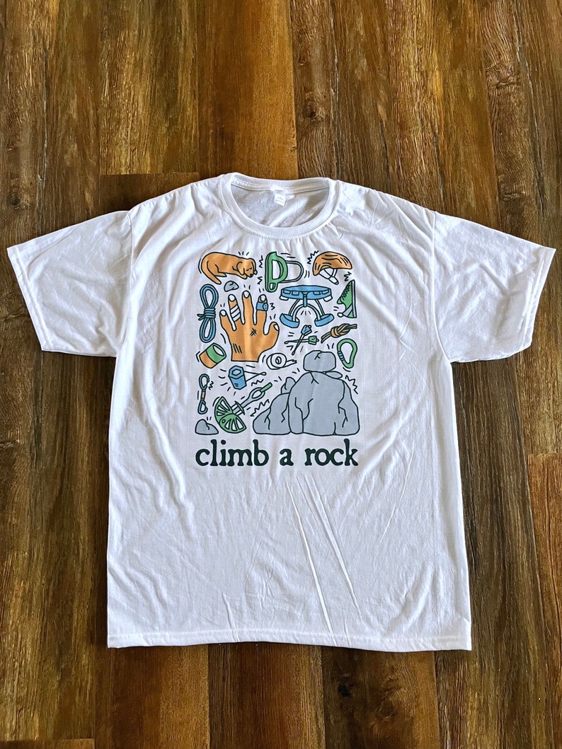 Climb a Rock T-shirt image 1