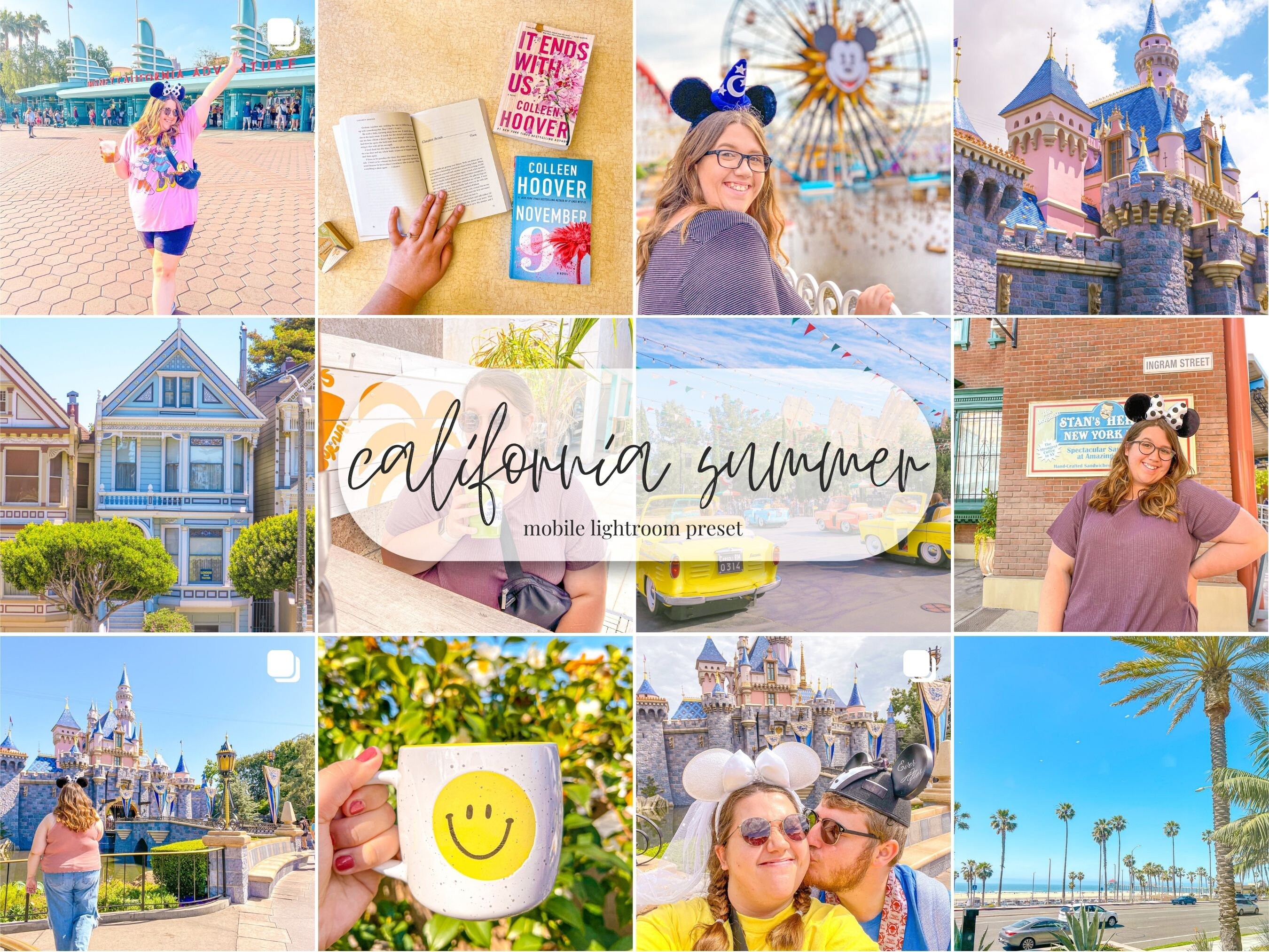 California Summer INFLUENCER PRESET | Pack of 1 Adobe Lightroom Preset ...