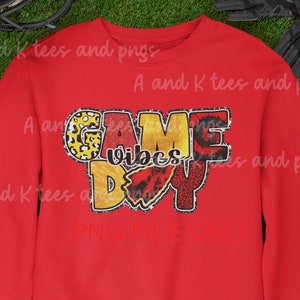 KC Png digital download for dtf sublimation  trendy DTF Sublimation file kansas city football