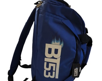 Waterproof Sports Duffle Bag, Gym Travel Carry-on (55x26x24 CM)