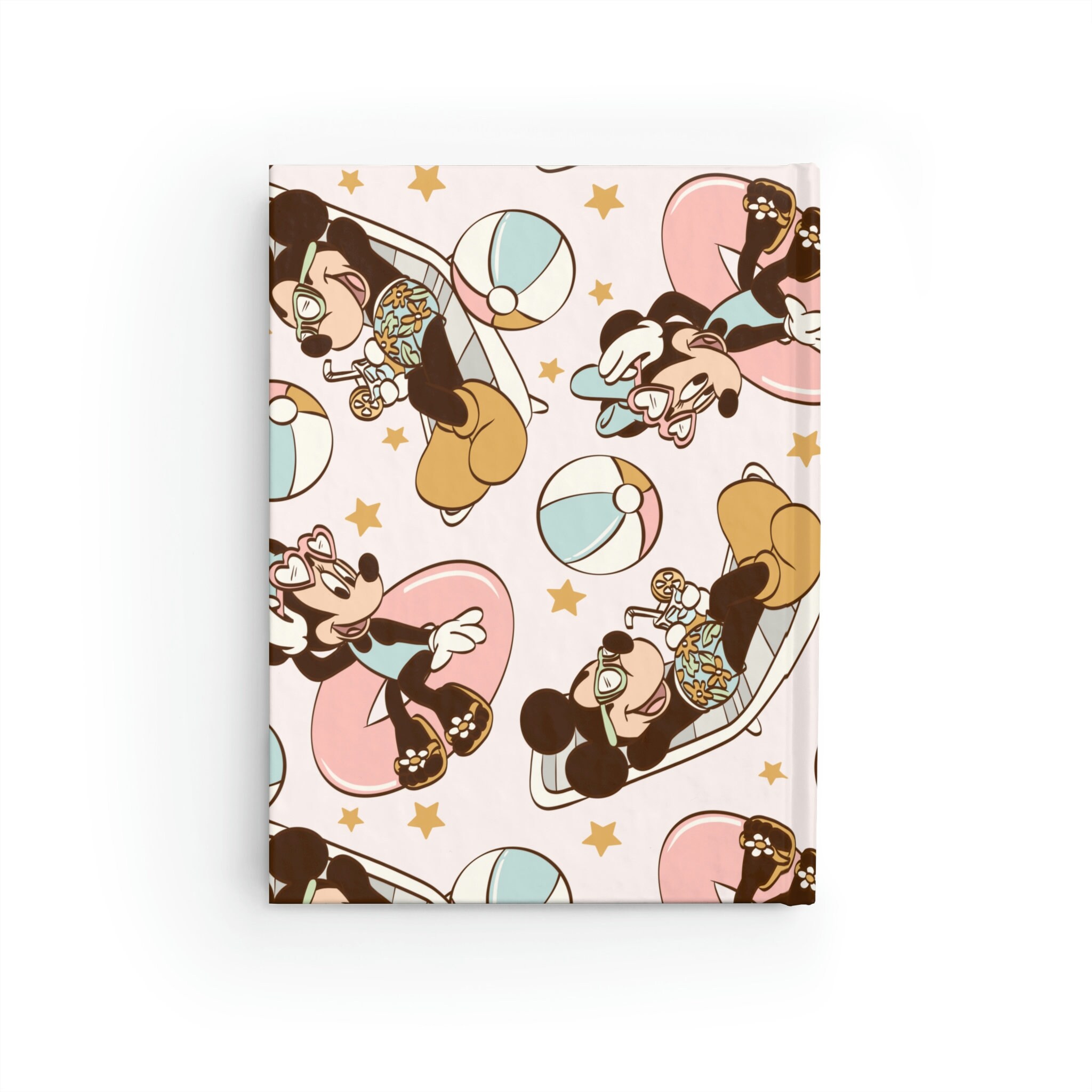 Mickey And Minnie Disney Hardcover Journal