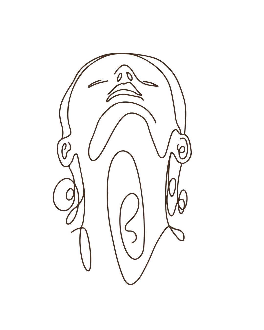 Abstract Face - Etsy