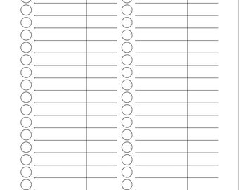 Printable Grocery List - Etsy