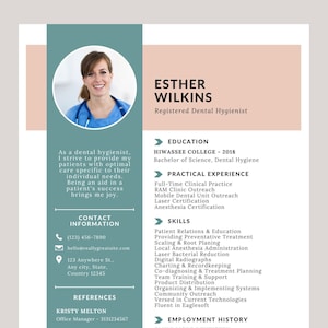 Dental Hygienist Resume Template