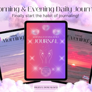 Dreamy Daily Digital Journal | iPad Journal | Digital Aesthetic Journal | Goodnotes Daily Pages | Goodnotes Journal | Daily Journal Pages