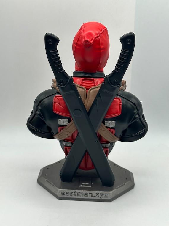 Deadpool Bust (3D Printed) - Etsy Deadpool Bust (3D Printed) - Etsy
