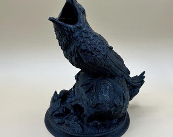 Crow Themed Dice Tower for Tabletop Games