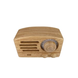 Personalisierte Radios Holz Spieluhr, maßgeschneiderte Spieluhr, einzigartiges Geschenk, spezielles Andenken