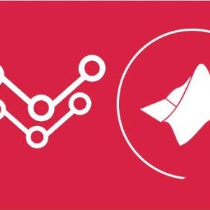 Puede incluir: Un gr&aacute;fico de l&iacute;neas blanco con c&iacute;rculos conectados sobre un fondo rojo. Un icono de cohete blanco est&aacute; en un c&iacute;rculo en el lado derecho de la imagen.