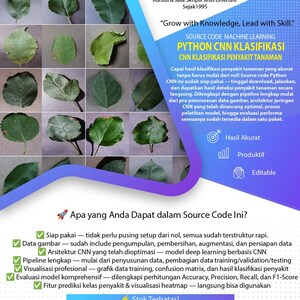 Python CNN Source Code for Plant Disease Classification | Ready to Run | Just Download & Execute!