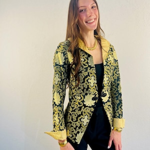 Vintage 100% Silk Jacket