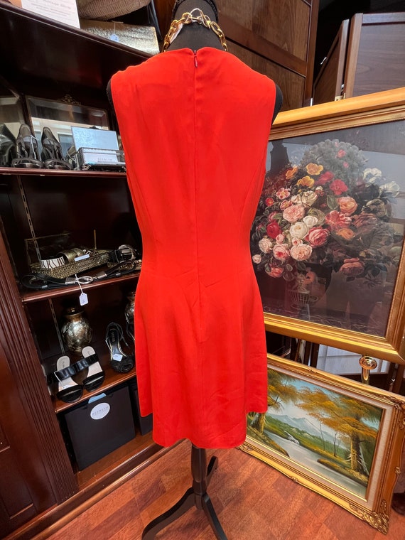 Vintage Silk Sheath Dress - image 2