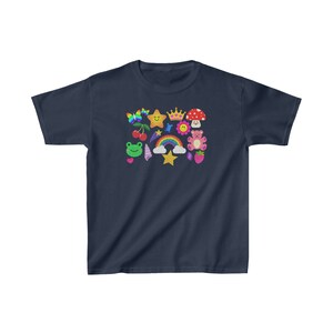 Kidcore Baby Tee Y2K, Preppy Stuff, Kidcore Clothing, Coquette Top, Gen Z Shirt, Downtown Girl, Kawaii Clothes, Glitter Stickers, Y2K Baby image 3