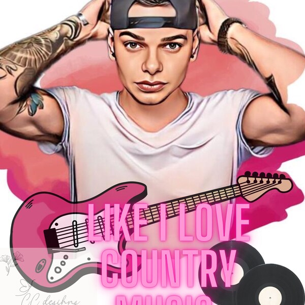 Kane Brown Svg Png Etsy UK