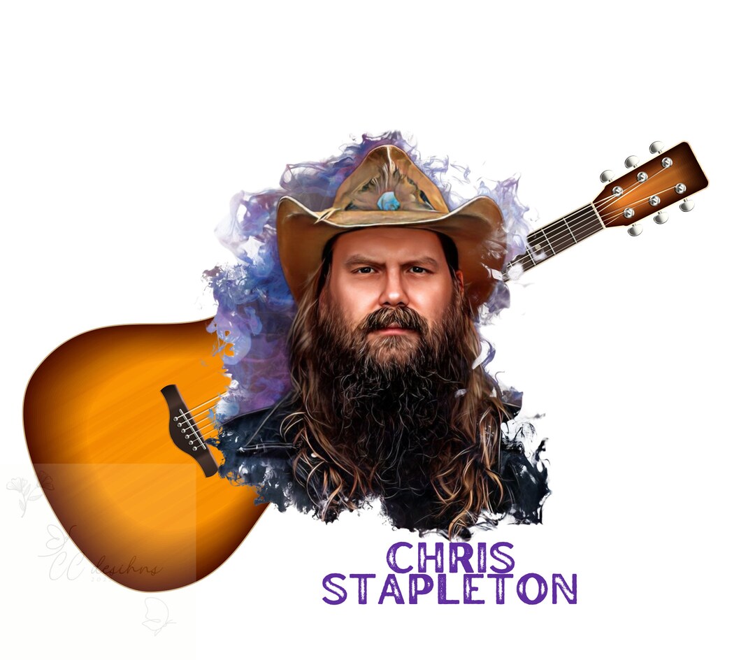 Chris Stapleton Png - Etsy