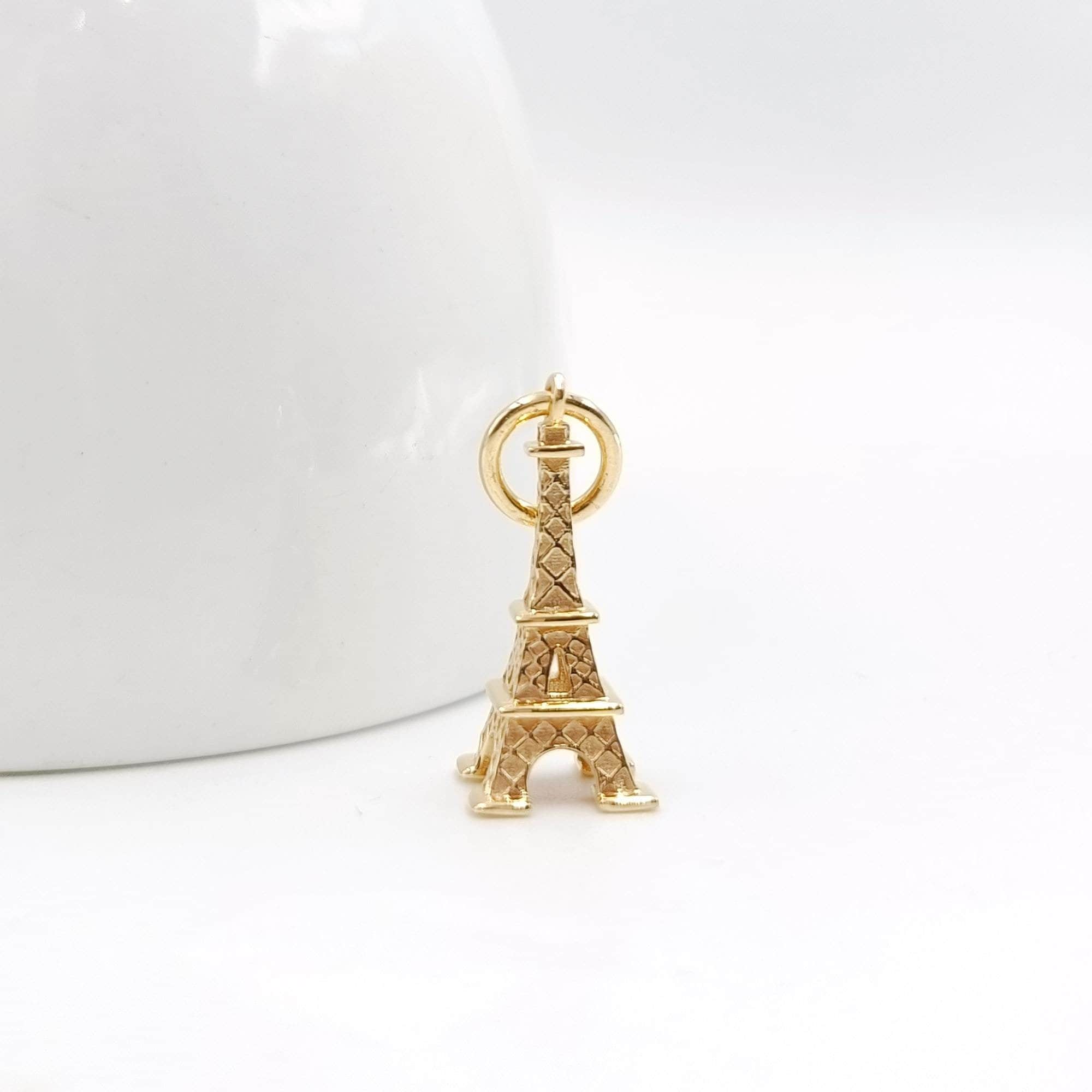 Pandora charm gold plated eiffel tower - Etsy 日本
