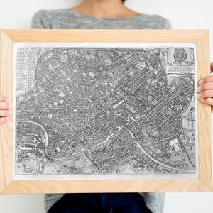 Antike ROM Karte, schwarz-weiß Drucke, Vintage und klassische Tuschezeichnung, hochwertige DRUCKBARE Wandkunst, Karte von Italien