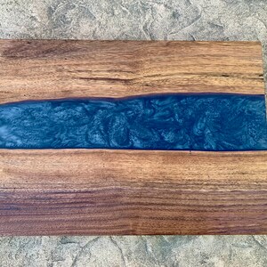 Black Walnut Epoxy River Cutting Board