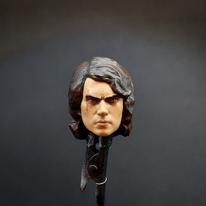 Tête personnalisée Anakin Skywalker Dark Side - Échelle 6 pouces Black Series