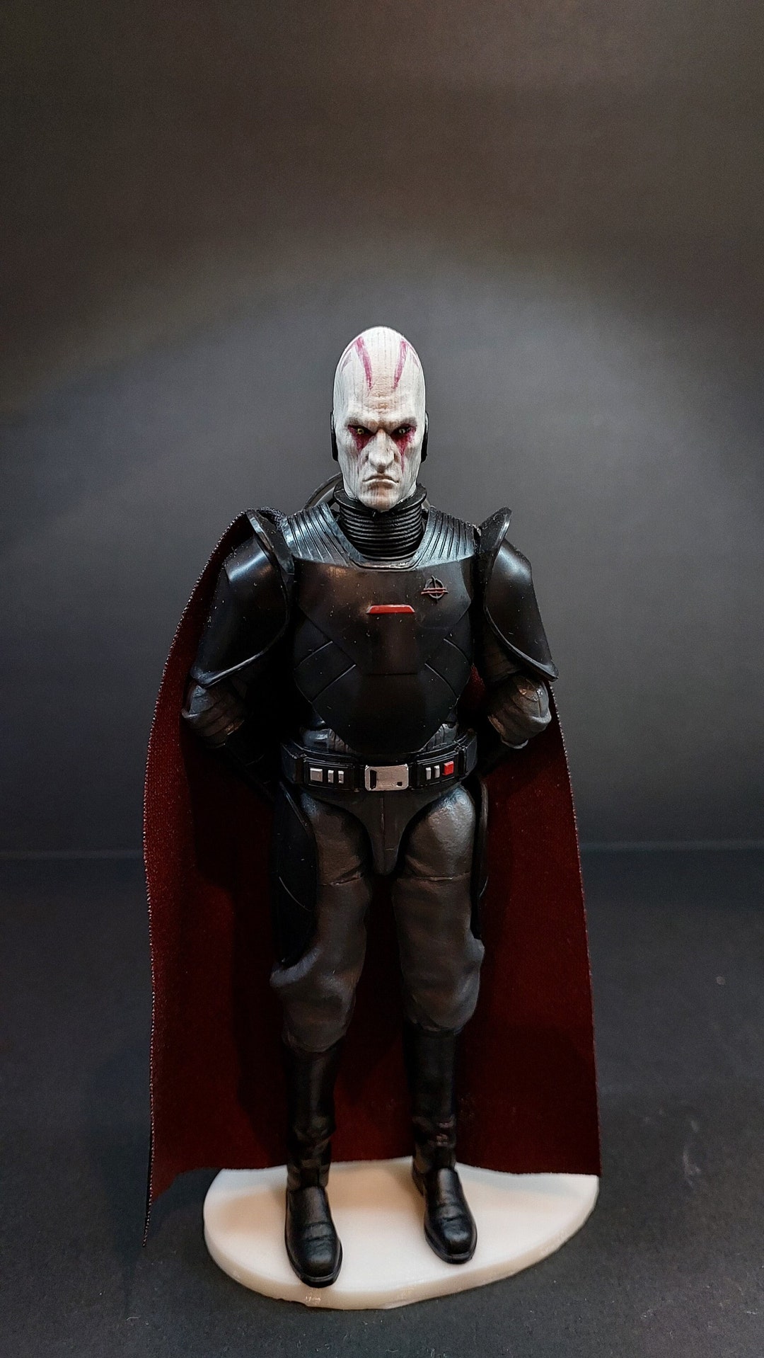 Grand Inquisitor Custom Head Black Series 6inch Scale Etsy