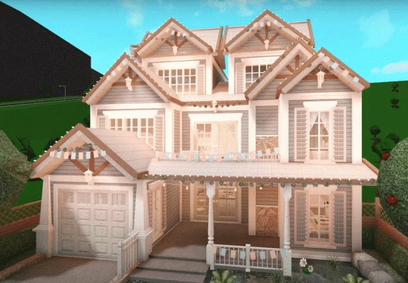Roblox Bloxburg Dream House Builder Etsy Canada