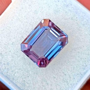 Alexandrite Stone Loose Gemstone Octagon Shape June Birthstone For Ring & Jewelry 6×8MM-10×12MM