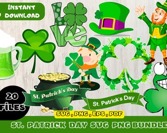 St. Patrick’s Day Digital Download Pack PNG SVG JPG|Clip Art & Image FileS |Shirt Design |Cartoon Bundle |Birthday Invitation |Under the Sea